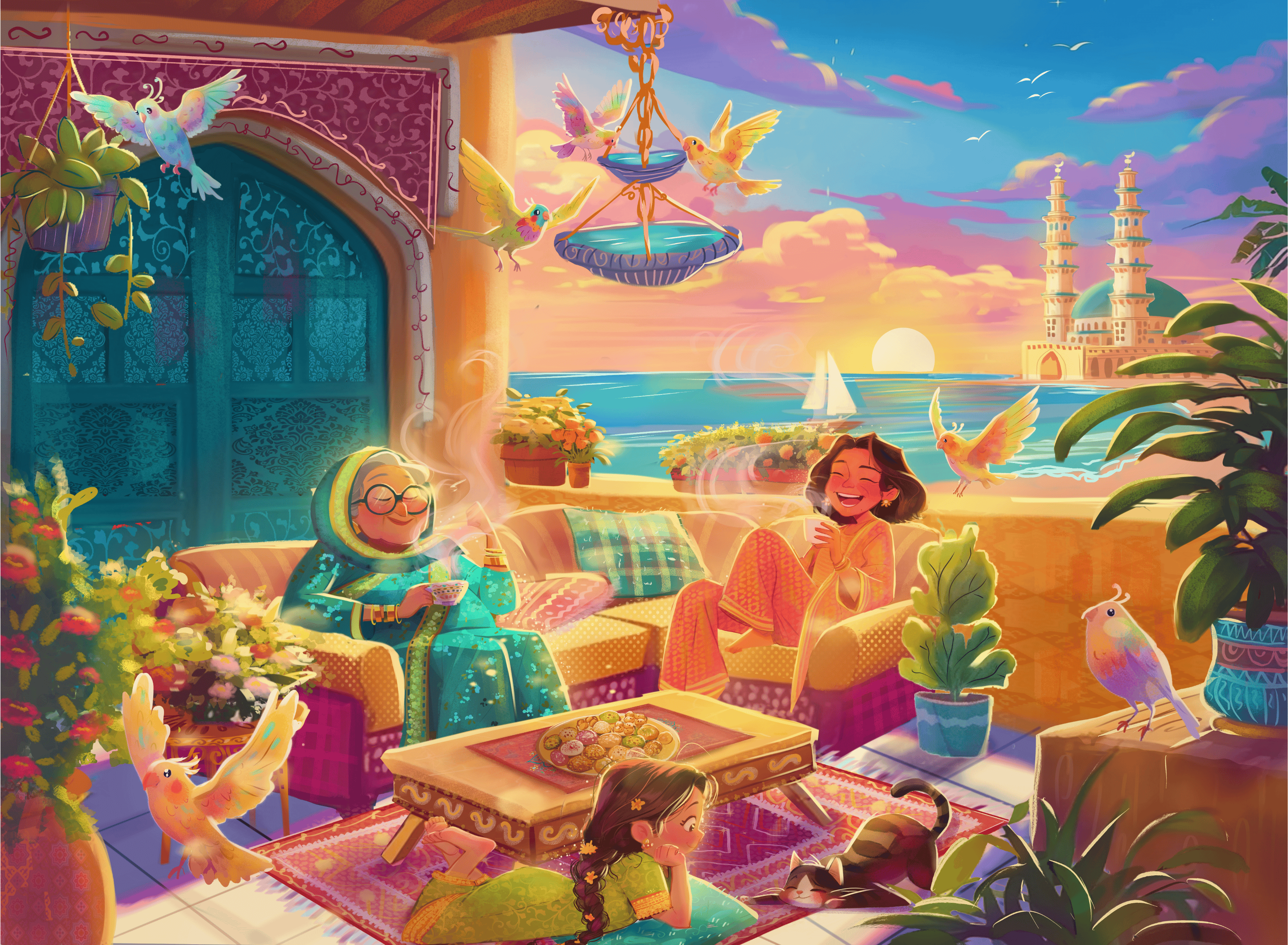 FOR GENERATIONS | Artist: Ola El-Metwally – Laila Luxury Puzzles