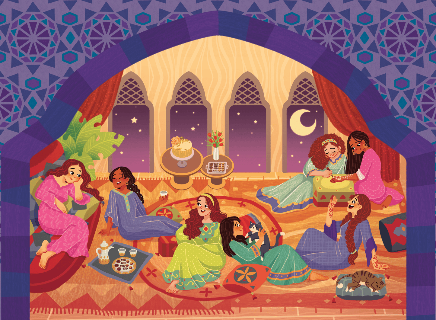 GIRLS NIGHT | Artist: Fariza Dzatalin