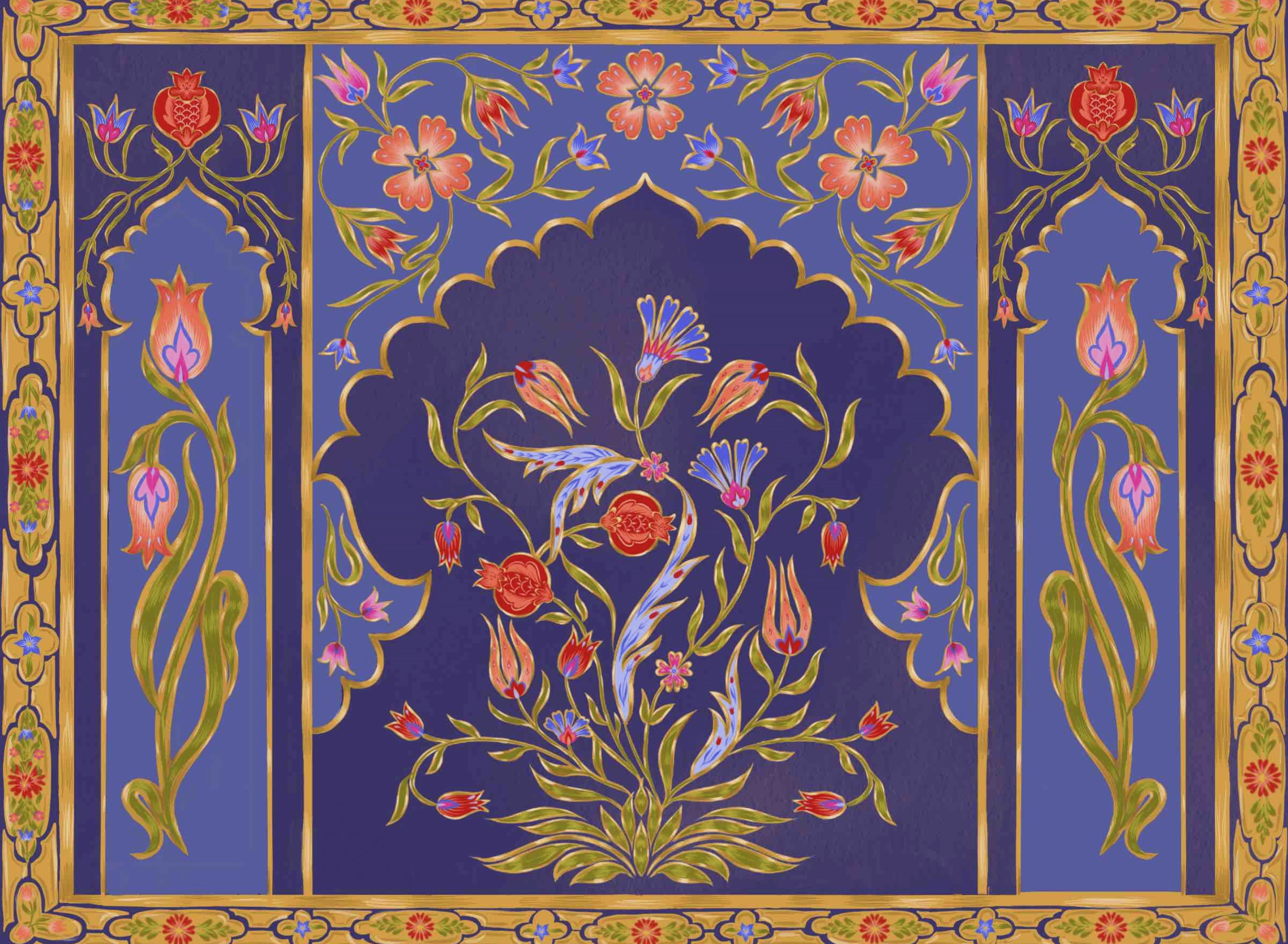 ROYAL BLOOM | Artist: Eliza Karazah – Laila Luxury Puzzles