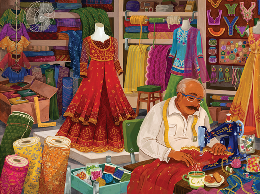 THE TAILOR'S SHOP (500) | Artist: Anoosha Syed