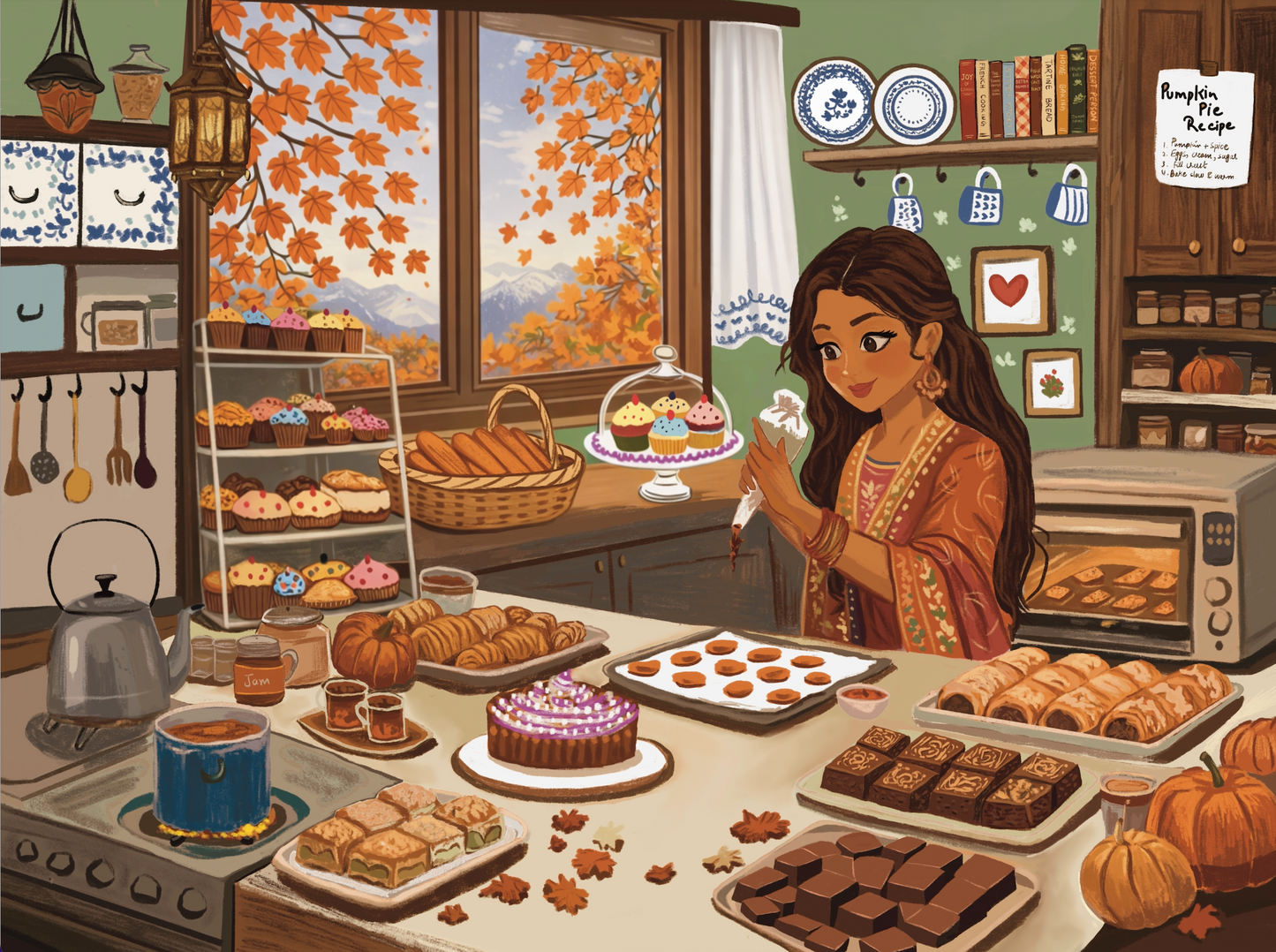 HEAVENLY FALL | Artist: Asma Jamali (500)