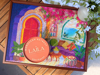 MOROCCAN RETREAT | Artist: Laila Ramadhani