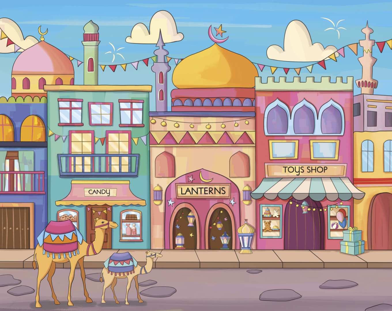 CELEBRATION STREEET | Artist: Nouran El-Ghannam