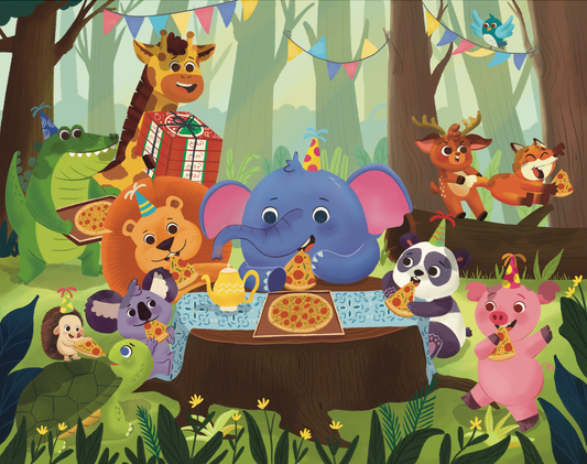 PIZZA PARTY | Artist: Monica Dilla Ferdhianova