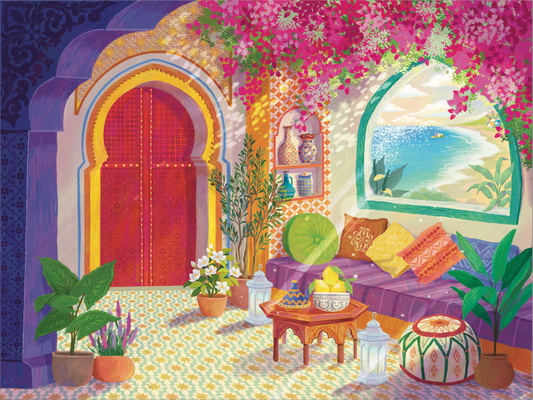 MOROCCAN RETREAT | Artist: Laila Ramadhani