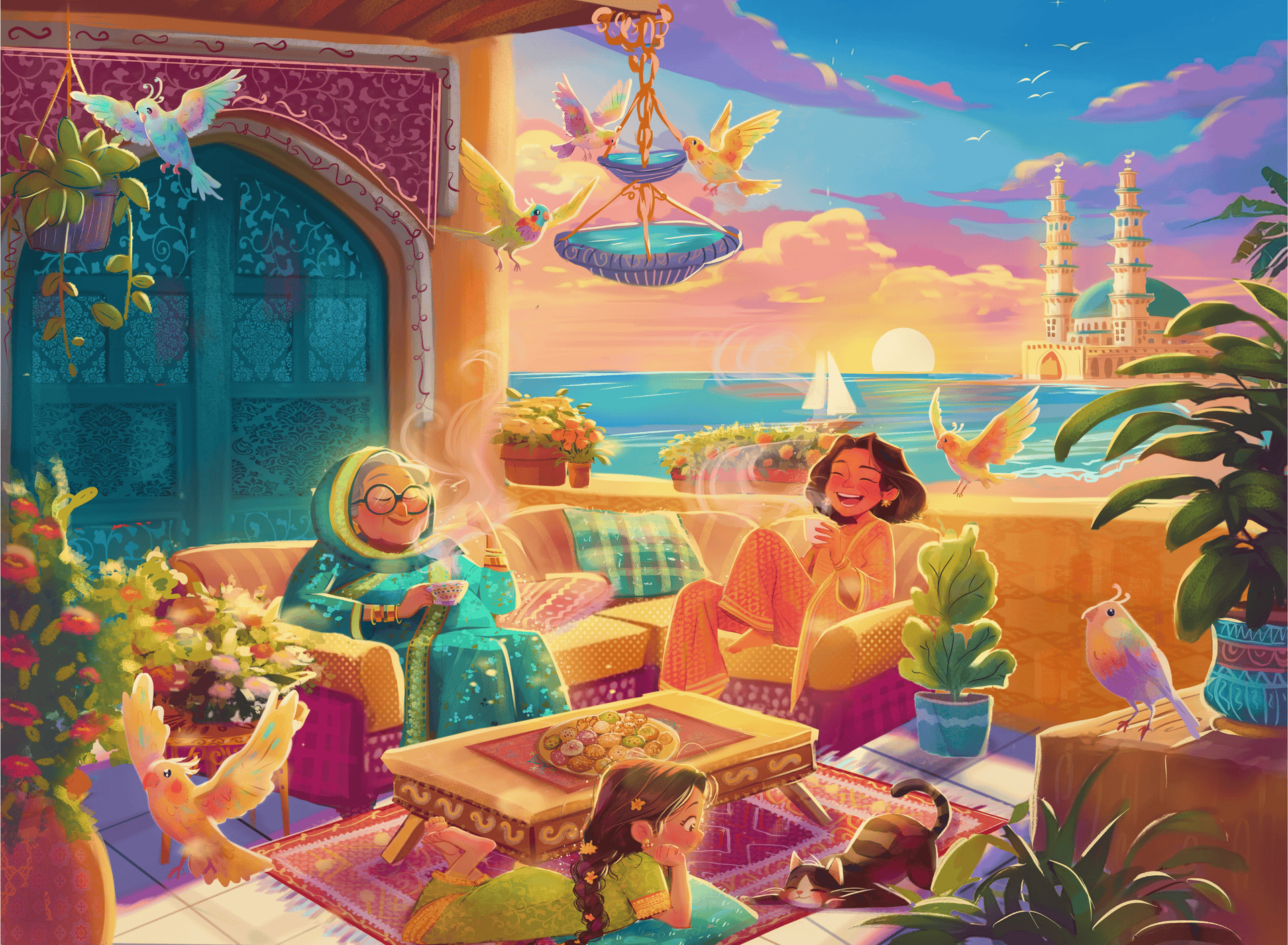 FOR GENERATIONS | Artist: Ola El-Metwally – Laila Luxury Puzzles
