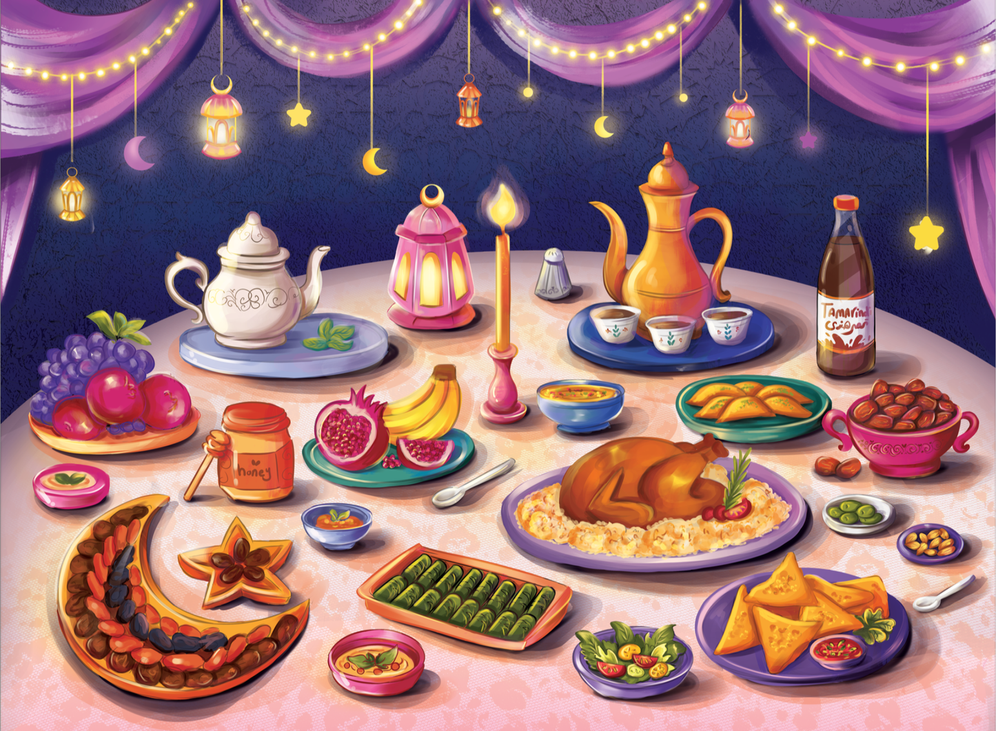 FAMILIAR FEAST | Artist: Rawda Salah