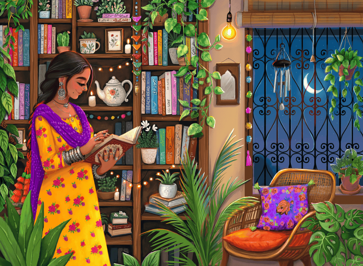 THOUSAND TALES | Artist: Farah Sharif – Laila Luxury Puzzles